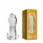 Capa Peniana Macia Com Estimulador Vibratório Crystal