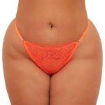 Calcinha Plus Size Personalizada Fio Dental Frase Puta