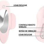 Calcinha Vibratória Bluetooth 12 Vibrações Recarregável USB