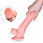 Cinta Peniana Com Vibrador Prótese de 18,5cm Com 7 Modos De Vibração E Rotação