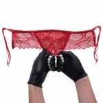 Calcinha Tailandesa De Amarrar Abertura Com Perolas Para Massagem Sensual