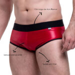 Cueca Para Homem Gay Travesti Drag Cós Largo Tiras no Bumbum Surpreenda Fio Dental